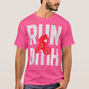 T-shirt Cool Run Bmx Jumping Bmx Riding Vélos Pilotes