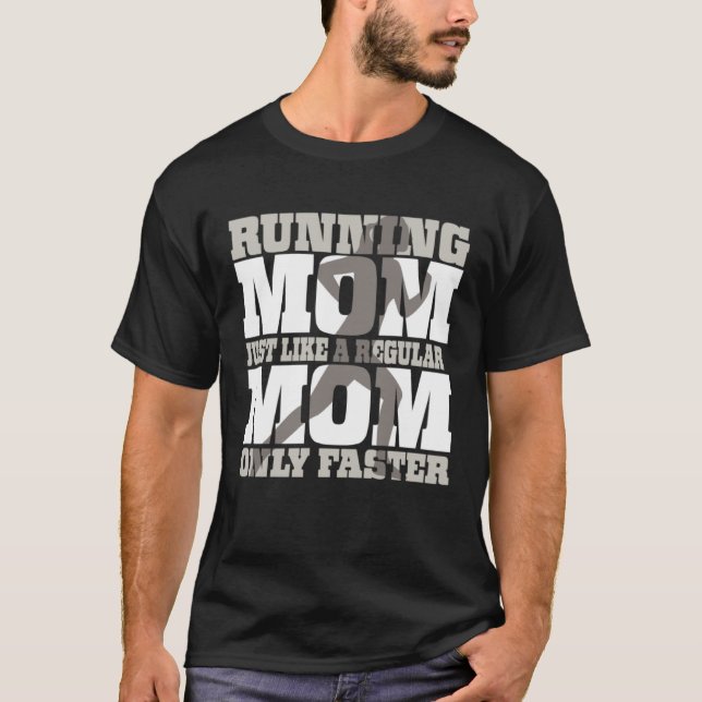 T-shirt Cool Runner marathon for women mom coach race (Devant)
