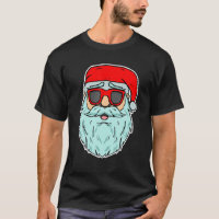 Cool Santa Claus Lunettes de soleil Joyeux Noël
