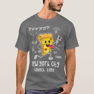T-shirt Cool Sarcastic Funny New York City Pizza Runner Gr