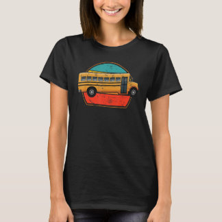 T-shirt Cool School Bus Driver Costume For Men And Women V