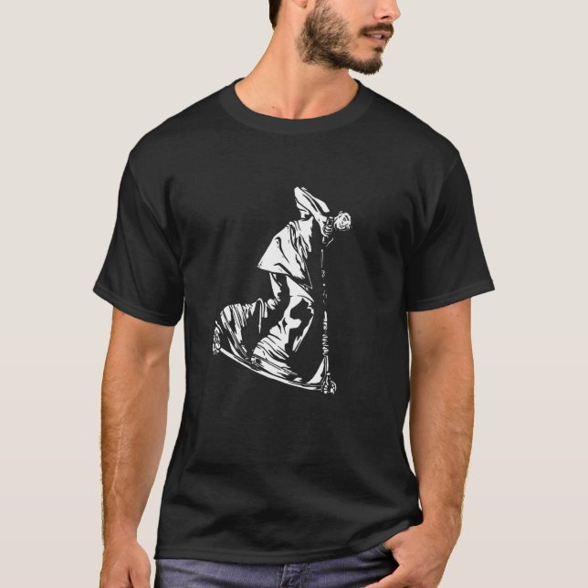T-shirt Cool Scooter Rider Retro Grafik (Devant)