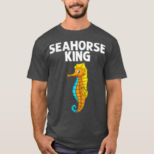T-shirt Cool Seahorse Papa Ocean Sea Animal Fish Aquarium