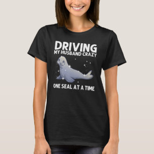 T-shirt Cool Seal For Women Mom Sea Lion Animal Harp Seal