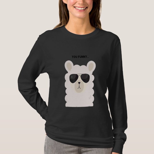T-shirt cool  sheep gentle cute sheep for animal (Devant)
