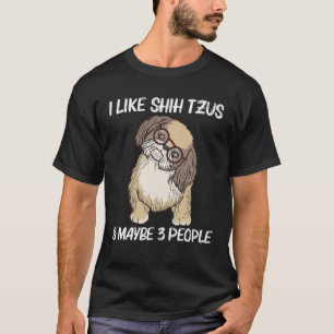 T-shirt Cool Shih Tzu Art Pour Hommes Femmes Chien De Chie
