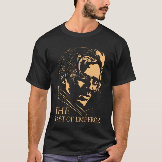 T-shirt Cool Silhouette Designhe Dernière famille Empereur (Devant)