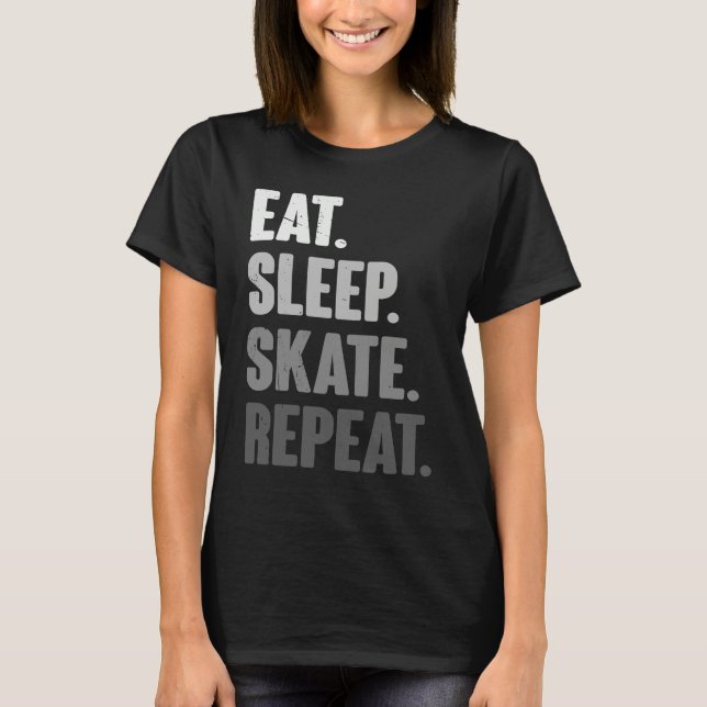 T-shirt Cool Skateboarding  Skateboard Skateboarder Skater (Devant)