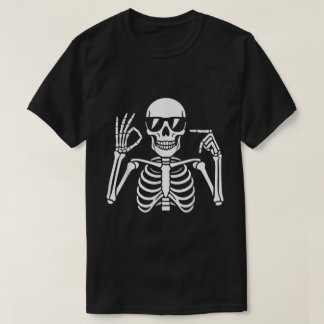 T-shirt Cool Skeleton 67 Chemise mème pour Vibes d'Hallowe