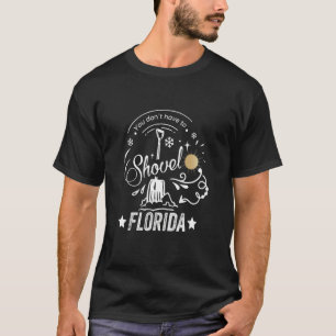 T-shirt Cool Snow Bird Beach Citation Floride Vacances