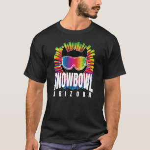 T-shirt Cool Snowbowl Cute Kitty Chat w Ski Goggings Snowb