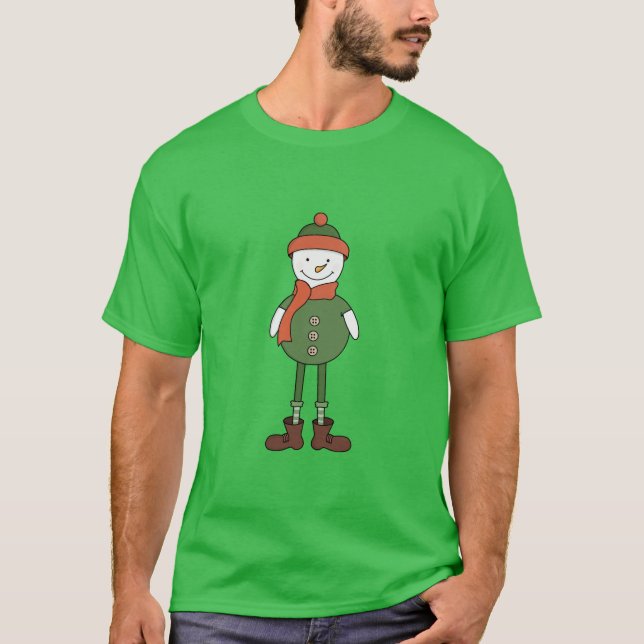 T-shirt Cool Snowman (Devant)