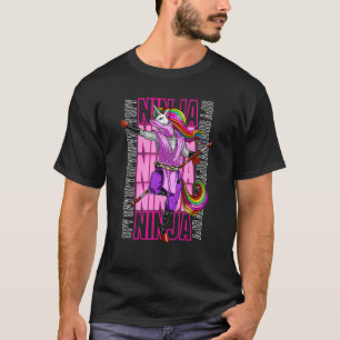 T-shirt Cool Spy Gaming Ninja Gamer Unicorn Ninja Boy Girl