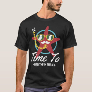 T-shirt Cool Starfish Diver