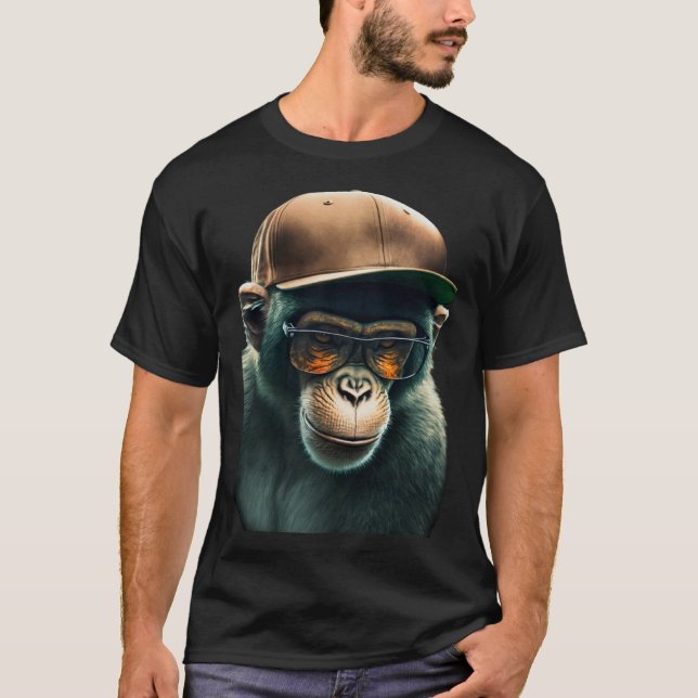 T-shirt Cool Street Wear Chimp (Devant)