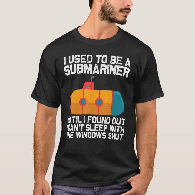 T-shirt Cool Submarine For Men Women Sea Veteran Submarine (Devant)