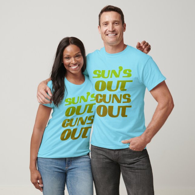 T-shirt Cool Suns Out Guns (Unisexe)