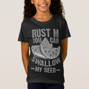 T-Shirt Cool Swallow My Seed Funny Watermelon Don pour hom