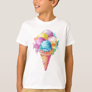 T-shirt Cool & Sweet Kulfi Ice-Cream Imprimer