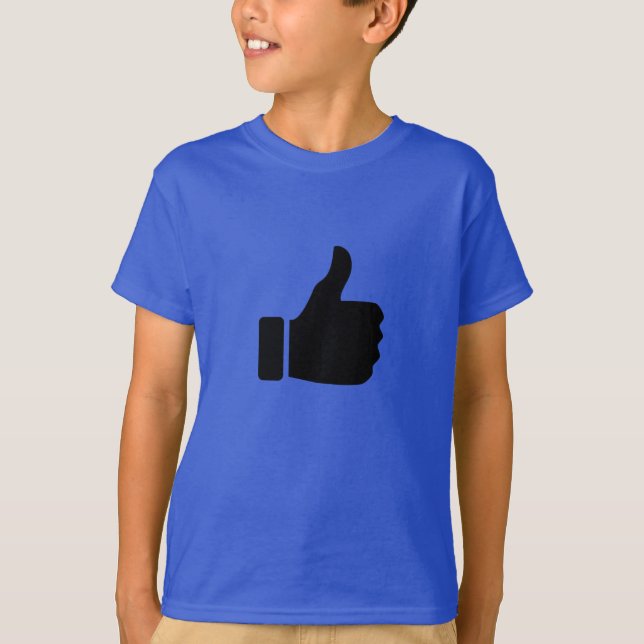 T-shirt cool | T-shirt Thumbs Up LIKE (Devant)