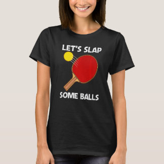 T-shirt Cool Table Tennis For Men Women Ping Pong Sport Pl