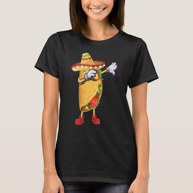 T-shirt Cool Taco For Men Women Cinco De Mayo Fiesta Mexic (Devant)