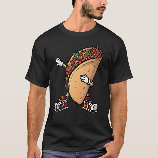 T-shirt Cool Taco For Men Women Cinco De Mayo Fiesta Mexic (Devant)
