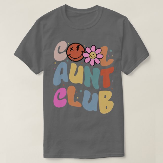 T-shirt Cool Tante Club Cadeau Favori Pour Femmes Fête des (Design devant)