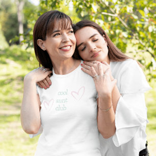 T-shirt Cool Tante Club Meilleure Tante