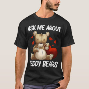 T-shirt Cool Teddy Bear for Men Femmes Jouet peluché A
