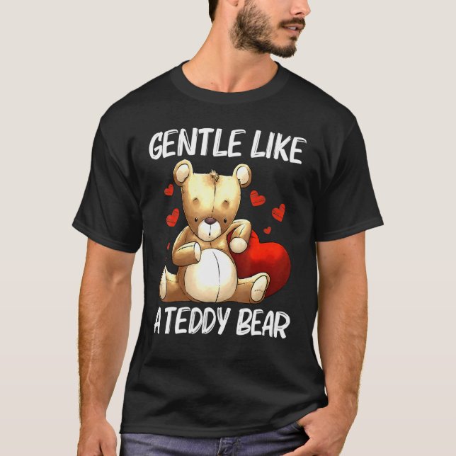T-shirt Cool Teddy Ours Pour Hommes Femmes Jouet Stuffé Jo (Devant)