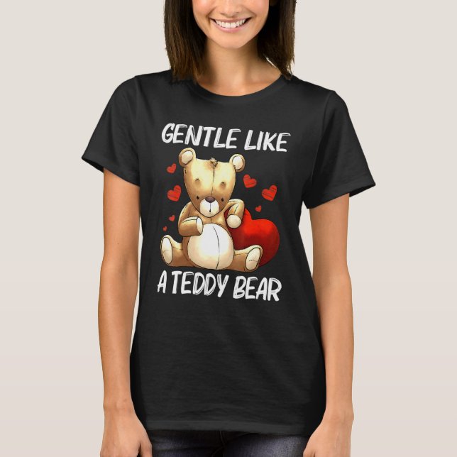 T-shirt Cool Teddy Ours Pour Hommes Femmes Jouet Stuffé Jo (Devant)