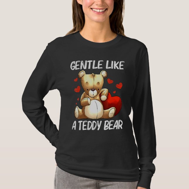 T-shirt Cool Teddy Ours Pour Hommes Femmes Jouet Stuffé Jo (Devant)