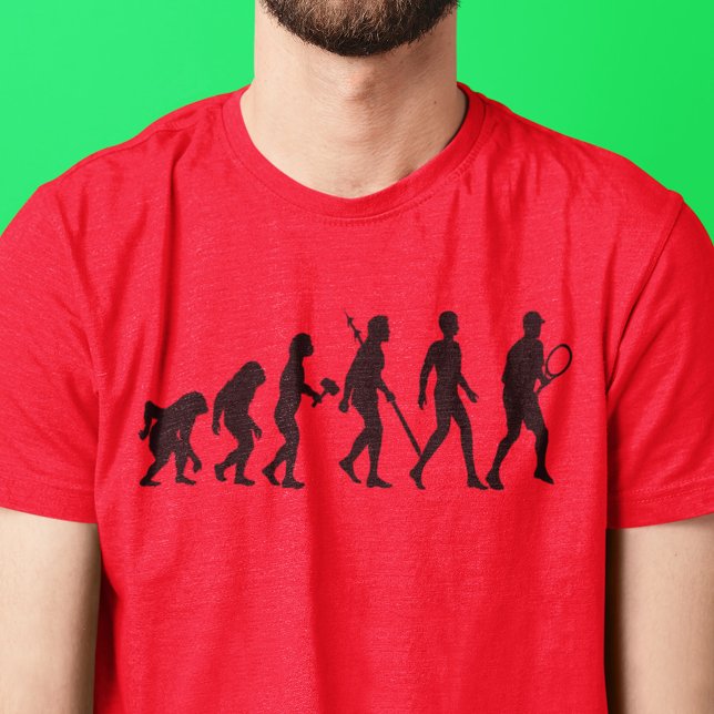 T-shirt Cool Tennis évolution, adulte (Créateur téléchargé)