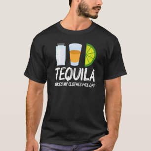 T-shirt Cool Tequila Pour Hommes Femmes Sel Liq Alcool Liq