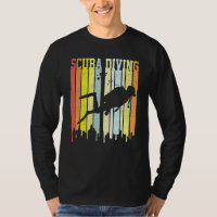 Cool Texte Bandes Vintage Retro Plongée sous-marin