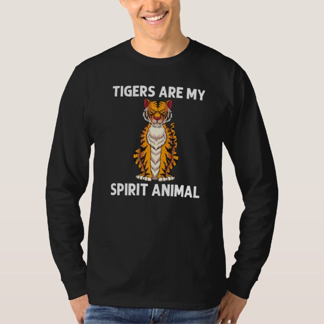 T-shirt Cool Tiger For Men Women Bengal Tiger African Tige (Devant)