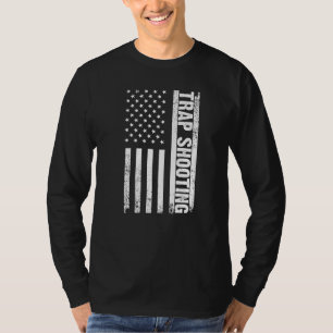 T-shirt Cool Tirage Piège Pour Hommes Femmes Trap Shoot Sh