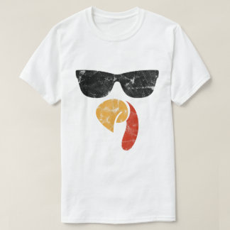 T-shirt Cool Turkey Face Sunglasses Thanksgiving Art