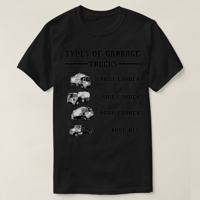 T-shirt Cool Types of Garbage (Design devant)