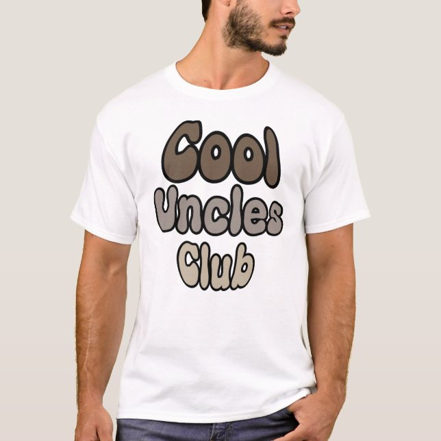 T-shirt cool Uncles Club Funny |Un cadeau amusant  (Devant)