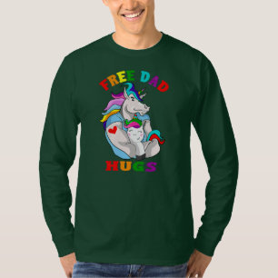 T-shirt Cool Unicorn Free Dad Hugs