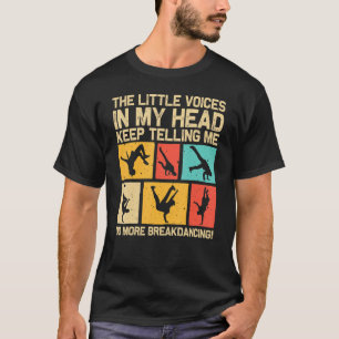 T-shirt Cool Vague Pour Hommes Femmes Hip hop Danse Brea