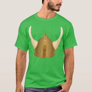 T-shirt Cool Viking Casque corne
