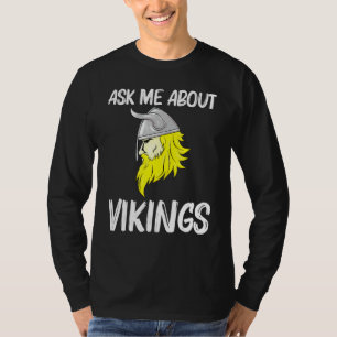 T-shirt Cool Viking Pour Hommes Femmes Casque À Corne Norm