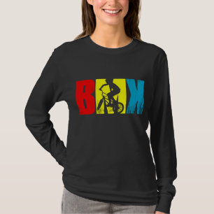 T-shirt Cool Vintage BMX vélo fan course pour garçons fill