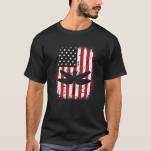 T-shirt Cool vintage Dragonfly Animal Retro Usa American F