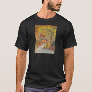 T-shirt Cool vintage Hakuna Matata Avoir un cool Autum Sea