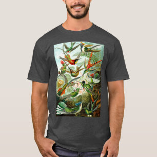 T-shirt cool vintage oiseaux