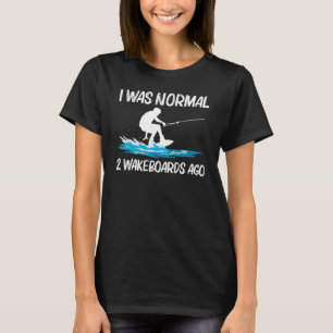 T-shirt Cool Wakeboard Pour Hommes Femmes Wakeboard Surfer